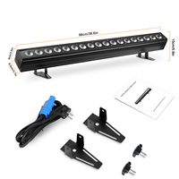 U'King 180W Dmx512 6 en 1 Led Wall Washer Light And Voice Control Lampe linéaire intérieure pour éclairage de scène Wall Wash Lights