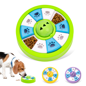 Comedero para Perros Antideslizante de PP Resistente, Diseño Giratorio con 4 Almohadillas Antideslizantes, Alimentador Lento, Suministros para la Alimentación Diaria de Mascotas - Product Image 2