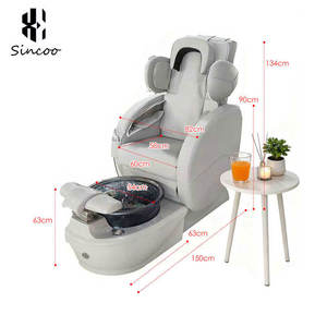 Professional Full Body airbag Nail Massage <b>Chair</b> Seven Color Atmosphere Light Foot Bath Salon Foot Massage <b>Chair</b> Spa <b>Chair</b> - Product Image 4