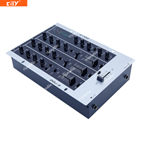 DDJ-3 USB 3 canaux, mixeur DJ filaire avec plusieurs entrées, 2 lecteurs de clés USB supplémentaires, capacité de carte son 24 bits pour tout DJ