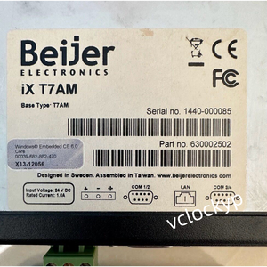 BEIJER <b>ELECTRONICS</b> IX T7AM OPERATOR TOUCH PANEL 630002502 <b>Used</b> - Product Image 2