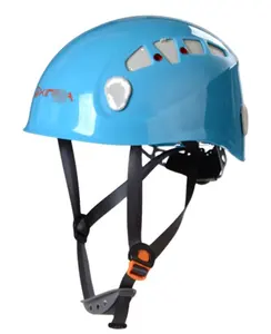 CEEN12492 تسلق التزلج ضوء الوزن الأزرق الرياضة خوذة أمان سلامة الصلب قبعة من المصنعين