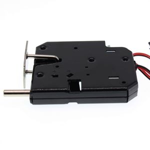 12V 24V điều khiển điện khóa solenoid tủ điện tử chốt mùa xuân Locker Ổ khóa cửa - Product Image 4