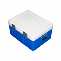 Glacière isotherme 20L pour chaîne du froid, conteneur de transport thermique PP+PU pour échantillons de réactifs biologiques, utilisation en voiture