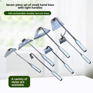 Xẻng làm vườn, trồng hoa và rau, dụng cụ gia đình, xẻng sắt, cuốc đất ngoài trời, xẻng hoa mọng nước - Product Image 5