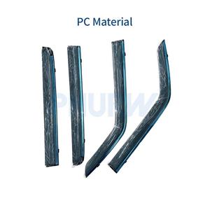 Accessoires extérieurs pour voiture PHURW, pare-pluie 3D en acier inoxydable, injection PC, pare-soleil de fenêtre de voiture pour VW <span class=keywords><strong>GOLF</strong></span> <span class=keywords><strong>7</strong></span>, pare-soleil de fenêtre 2014-2020 - Product Image 2