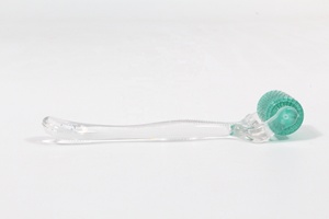 Rouleau de Derma pour traitement des cicatrices d'acné, dispositif anti-rides, <span class=keywords><strong>Dermaroller</strong></span> à poignée en acier inoxydable, thérapie par micro-aiguilles, beauté faciale, 192 aiguilles - Product Image 3