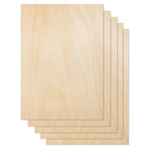 Hojas de madera contrachapada KEWAY de 1/8 ", tablero de madera contrachapada de abedul báltico Premium para manualidades y manualidades DIY, carpintería de corte de dibujo - Product Image 1