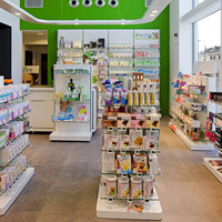 Présentoir de soins de la peau, 20 pièces, vitrine, armoire de pharmacie, design intérieur, pour meubles