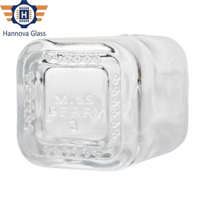 100ml Super Flint Empty Spirit <strong>Mini</strong> Wedding Glass <strong>Bottle</strong> for Rum Whisky - Product Image 4