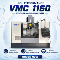 Centre d'usinage vertical CNC automatique industriel VMC1160, commande GSK, magazine de 24 outils, vente directe usine