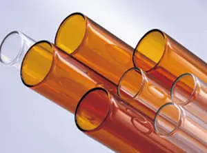 Tubo de vidro de borosilicato para fabricante de garrafas de vidro transparente Pharma grad