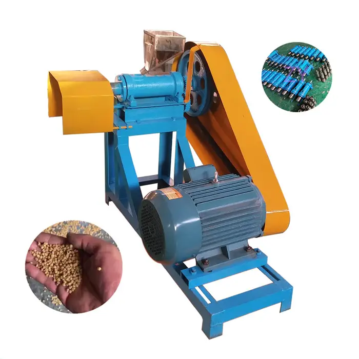 विभिन्न वोल्टेज पोल्ट्री भोजन बनाने की मशीन गोल्डफिश गोली बनाने की मशीन