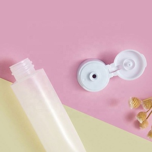 Eco Friendly PE Plastic Tubes Transparent Matte Cream Skin Care Container Cosmetic Soft Lotion Packaging - Product Image 3