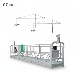 Plateforme de travail suspendue pour la construction - Échafaudage en caoutchouc pour grue de chantier ZLP500/ZLP630/ZLP800/ZLP1000 - Product Image 1