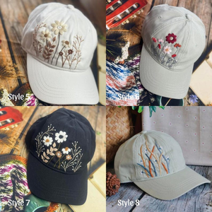 หมวกเบสบอล 5 แผง ปักลายดอกไม้ ระบายอากาศ กันน้ำ แบบคลาสสิก สำหรับขายส่ง รับทำโลโก้ตามสั่ง - Product Image 5