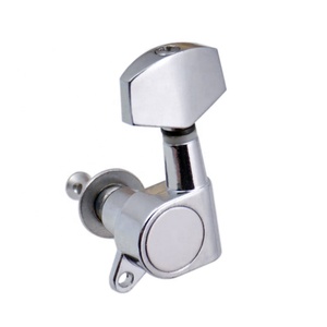 Mécaniques de cordes pour guitare acoustique électrique Chrome 3L3R scellées - Product Image 3