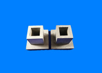 Support de four en carbure de silicium réfractaire pour la cuisson de pots en céramique, service de découpe et de moulage sur mesure