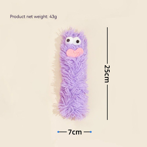 Pateador interactivo de tela de felpa para gatos, palos suaves duraderos para cachorros, gatitos, ejercicio, juguete para masticar, movimiento interactivo, juguetes para mascotas, masticar - Product Image 2