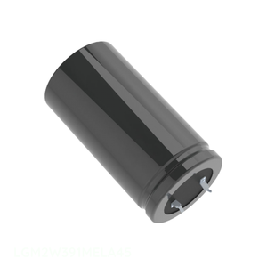 ตัวเก็บประจุแบบ Through Hole CAP ALUM 390UF 20% 450V SNAP TH ยี่ห้อ Manufacturer Channel รุ่น 390 uF LGM2W391MELA45 - Product Image 1