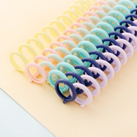 Kunststoff binde feder Spiral buch ringe Lose blatt ringe A3 A4 A5 30 Löcher für Notebook Office School Cards Papier