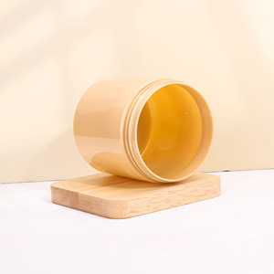 <b>Plastic</b> Bottle 400Ml Wide Mouth Flip Top Cap Food Grade Cylinder <b>Packaging</b> For Daily Chemical Products - Product Image 4