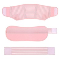 Ceinture de maternité réglable et flexible XXL en polyester et coton respirant pour femmes enceintes, offrant un soutien abdominal