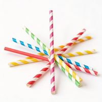 Pailles en papier biodégradables jetables de qualité alimentaire, écologiques, non toxiques et recyclables