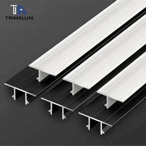 Profilo a T in Alluminio per Controsoffitti con Canale a U per Bordi di <span class=keywords><strong>Cartongesso</strong></span> Sospeso e Design a Vista - Product Image 2