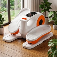 Stepper électrique pour la maison, elliptique de bureau à résistance à air, machine de marche intelligente pliable avec écran LED pour les jambes et les membres inférieurs
