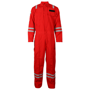Combinaisons ignifuges antistatiques en mélange acrylique Molic, coutures soudées, 260 g, vêtements de travail pour soudage électrique et mines de charbon - Product Image 4