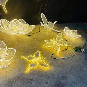 3D grande farfalla illuminata <span class=keywords><strong>angeli</strong></span> natale cortile decorazioni farfalla led luce decorazione - Product Image 5