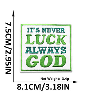 Parche de Moda con Diseño Rectangular y Colorido, Estilo Grupo de Chicas, con Letras 3D y Logotipo Personalizado, Bordado, Termoadhesivo - Product Image 3