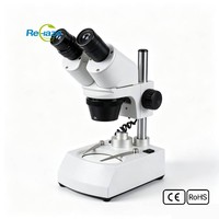 Microscope stéréoscopique professionnel personnalisé en usine REHAZE XTX-204C, multifonctionnel, haute précision, zoom, mesure