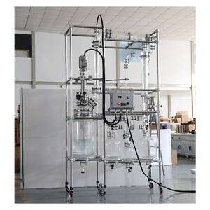 2L 5L 10L 20L Biorreator encamisado para fermentação bacteriana destilação caminho curto - Product Image 4