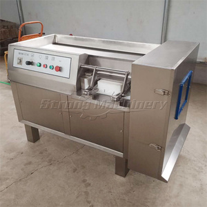 Coupe-fromage de dés de boeuf commercial Cubic Chicken Dicer Frozen Meat Cube Cut Machine - Product Image 6