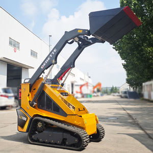 Chargeur sur chenilles compact Derette XC1100 Mini Skid Steer Diesel avec moteur Kubota certifié EPA - Product Image 2