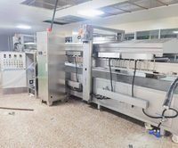 Ligne de friture automatique continue directe usine pour aubergines et racines de lotus, friteuse électrique pour brochettes de tofu