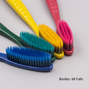 Brosse à dents manuelle à poils souples et longs, en nylon, sur mesure, pour usage domestique, adulte, 14,98 g - Product Image 4