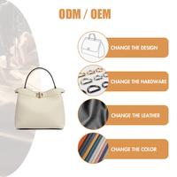 Tas Tangan Wanita Kulit PU Mewah Tahan Air, Desain Khusus Grosir, Awet, Modis, dengan Tali Rantai dan Motif Kulit Ular