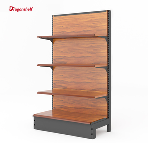 Présentoir <span class=keywords><strong>de</strong></span> gondole métallique <span class=keywords><strong>de</strong></span> support d'étagère <span class=keywords><strong>de</strong></span> supermarché robuste double face moderne avec le support à <span class=keywords><strong>jouets</strong></span> à la mode pour l'épicerie - Product Image 4