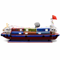 Modelo de Exhibición de Buque de Transporte de Contenedores Completamente Equipado, de Producción Profesional