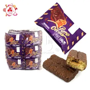 2 In 1 Cacaoboter Chocolade Pinda Gearomatiseerde Sandwich Rijst Wafer, Kleine Snack