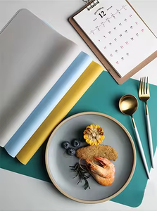 Tùy Chỉnh Thiết Kế Tái Sử Dụng Thực Phẩm Cấp Silicone Placemat In Thời Trang Silicone Bàn Ăn <span class=keywords><strong>Mat</strong></span> - Product Image 2