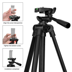 Trípode F-13T <span class=keywords><strong>para</strong></span> Teléfono <span class=keywords><strong>Celular</strong></span> <span class=keywords><strong>Profesional</strong></span>, Soporte de Trípode <span class=keywords><strong>para</strong></span> Cámara, Soporte de Teléfono <span class=keywords><strong>Profesional</strong></span> <span class=keywords><strong>para</strong></span> Fotografía - Product Image 2