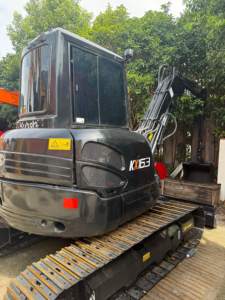 Mini-excavatrice sur chenilles Kubota KX163 d'occasion, en excellent état, excavatrice compacte japonaise pour travaux paysagers et municipaux - Product Image 4