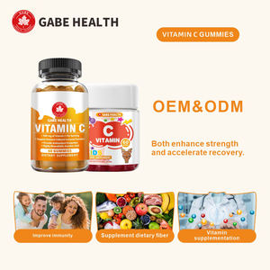 Vegan Vitamin C <b>Chewy</b> Gummies Immune Boost Skin Brightening Dietary Supplement Custom Label for Kids and Adults Whole Family - Product Image 1