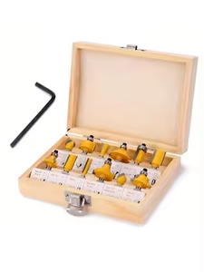 12 חתיכה 8 מ "מ shank נתב עבודה קצת להגדיר כרסום כלי חותך עבור גילוף עבודות עץ חיתוך - Product Image 5