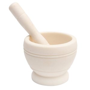 Kitchen Plastic PET Mortar Pestle Set Includes Mortar Bowl & Pestle Manual Garlic <b>Herb</b> Spice <b>Grinder</b> Eco-Friendly Stocked Trend - Product Image 5