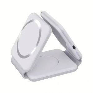 Nouveautés Chargeur sans fil intelligent pliable 3 en 1 15w Chargeurs sans fil magnétiques pour Android Tous les smartphones - Product Image 1